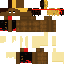 Minecraft skin texture, 64x64 pixels