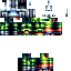 Minecraft skin texture, 64x64 pixels