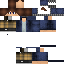 Minecraft skin texture, 64x64 pixels