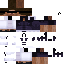 Minecraft skin texture, 64x64 pixels