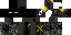 Minecraft skin texture, 64x32 legacy pixels