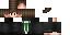 Minecraft skin texture, 64x32 legacy pixels