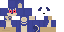 Minecraft skin texture, 64x32 legacy pixels