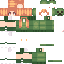 Minecraft skin texture, 64x64 pixels