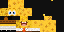 Minecraft skin texture, 64x32 legacy pixels