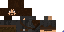 Minecraft skin texture, 64x32 legacy pixels