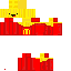 Minecraft skin texture, 64x64 pixels