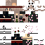 Minecraft skin texture, 64x64 pixels