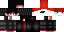Minecraft skin texture, 64x32 legacy pixels