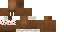 Minecraft skin texture, 64x32 legacy pixels