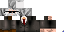 Minecraft skin texture, 64x32 legacy pixels
