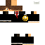 Minecraft skin texture, 64x64 pixels