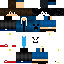 Minecraft skin texture, 64x64 pixels