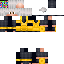 Minecraft skin texture, 64x64 pixels