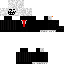 Minecraft skin texture, 64x64 pixels