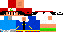 Minecraft skin texture, 64x32 legacy pixels