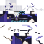 Minecraft skin texture, 64x64 pixels