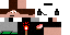Minecraft skin texture, 64x32 legacy pixels