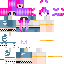 Minecraft skin texture, 64x64 pixels