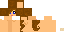 Minecraft skin texture, 64x32 legacy pixels