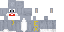 Minecraft skin texture, 64x32 legacy pixels