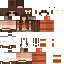 Minecraft skin texture, 64x64 pixels