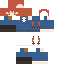Minecraft skin texture, 64x64 pixels