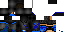 Minecraft skin texture, 64x32 legacy pixels