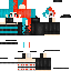 Minecraft skin texture, 64x64 pixels