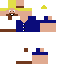 Minecraft skin texture, 64x64 pixels