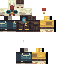 Minecraft skin texture, 64x64 pixels