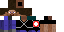 Minecraft skin texture, 64x32 legacy pixels