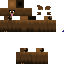 Minecraft skin texture, 64x64 pixels