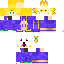 Minecraft skin texture, 64x64 pixels