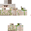 Minecraft skin texture, 64x64 pixels