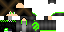 Minecraft skin texture, 64x32 legacy pixels