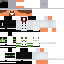 Minecraft skin texture, 64x64 pixels
