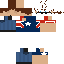 Minecraft skin texture, 64x64 pixels