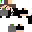 Minecraft skin texture, 64x64 pixels