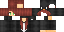 Minecraft skin texture, 64x32 legacy pixels