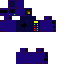 Minecraft skin texture, 64x64 pixels