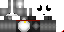 Minecraft skin texture, 64x32 legacy pixels