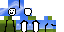 Minecraft skin texture, 64x32 legacy pixels