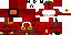 Minecraft skin texture, 64x32 legacy pixels