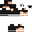 Minecraft skin texture, 64x64 pixels
