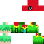 Minecraft skin texture, 64x64 pixels
