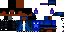 Minecraft skin texture, 64x32 legacy pixels