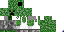 Minecraft skin texture, 64x32 legacy pixels