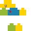Minecraft skin texture, 64x64 pixels