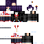 Minecraft skin texture, 64x64 pixels